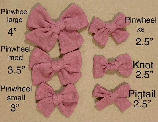 Baby Bow / Headband/Toddler Bow/ Head Accessory/ Made in USA.
