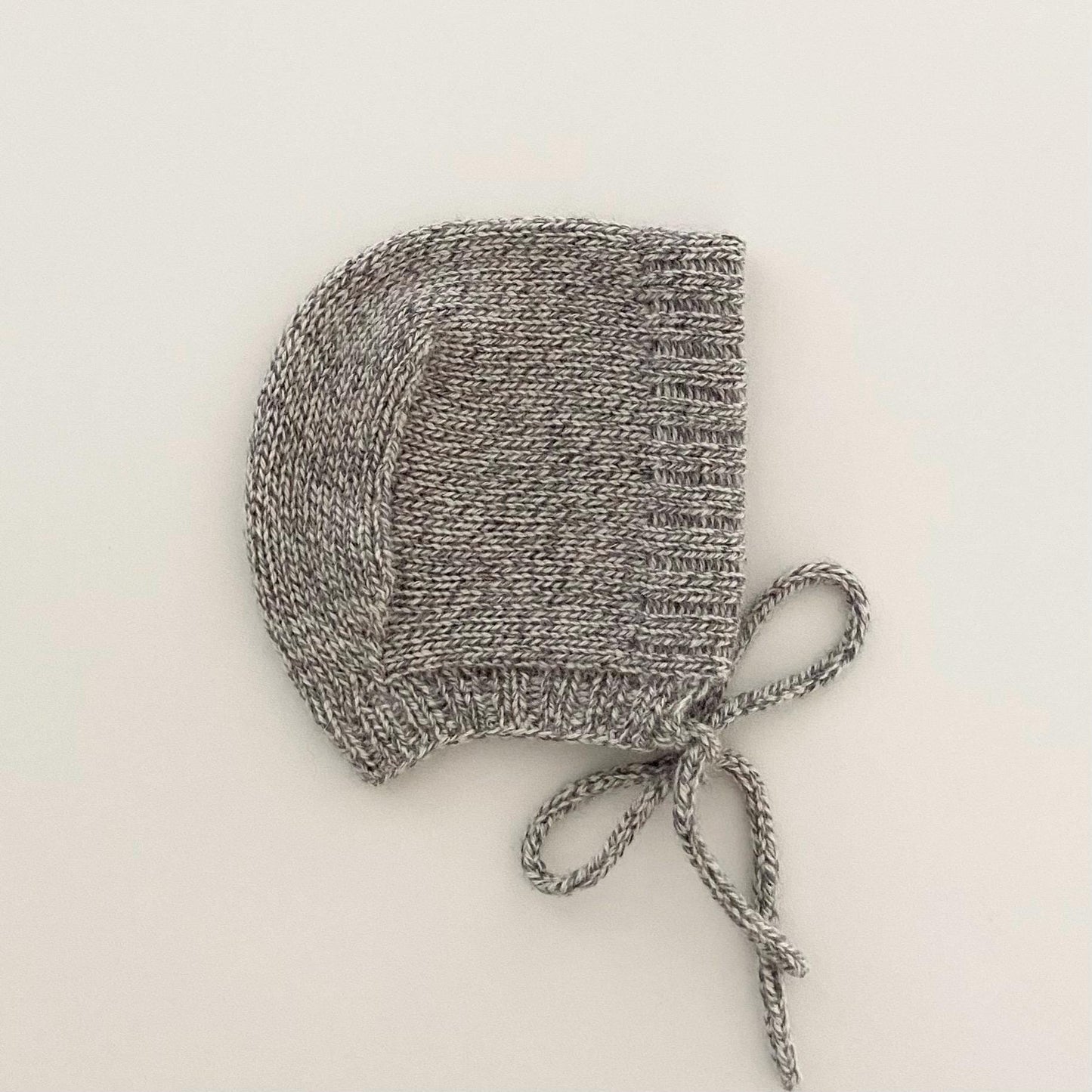 Cashmere Knit Baby Bonnet: Soft & Warm, Handmade in USA