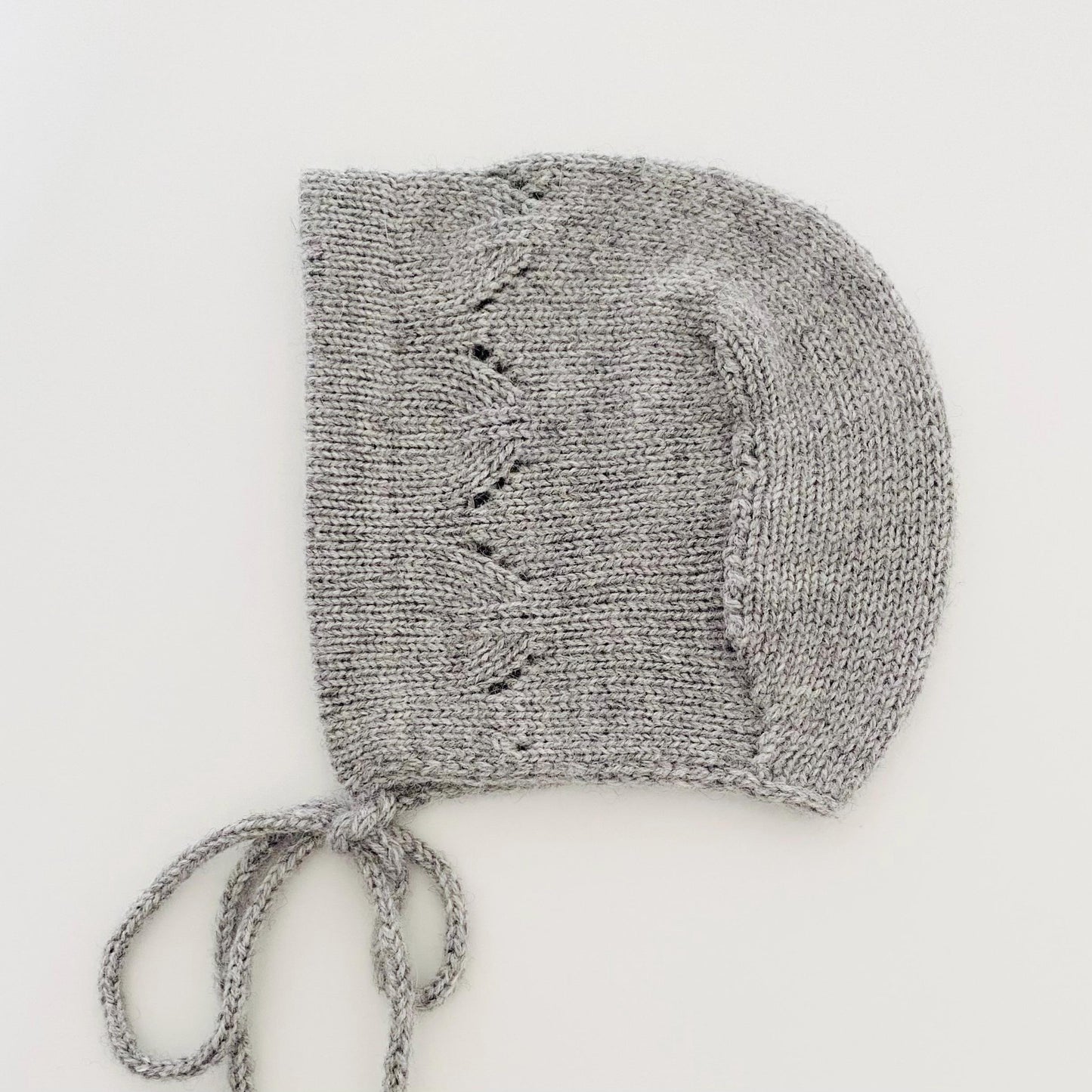 Cashmere Knit Baby Bonnet: Soft & Warm, Handmade in USA