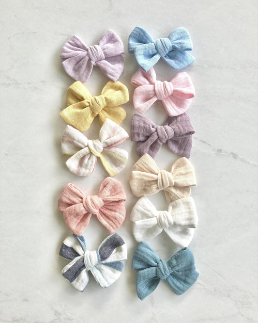 Baby Bow / Headband/Toddler Bow/ Head Accessory/ Made in USA.