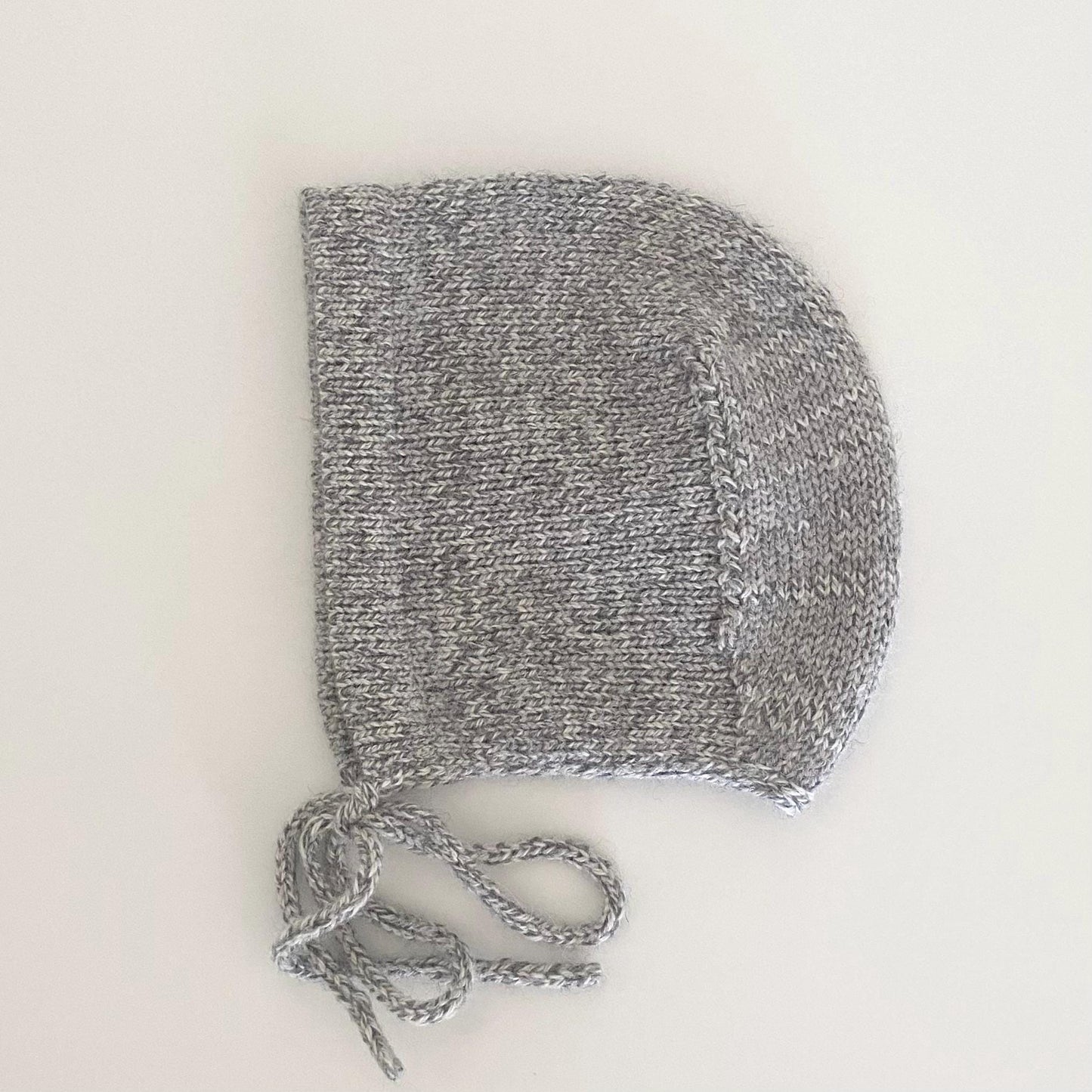 Cashmere Knit Baby Bonnet: Soft, Cozy, Handmade in USA (0-3 Months)